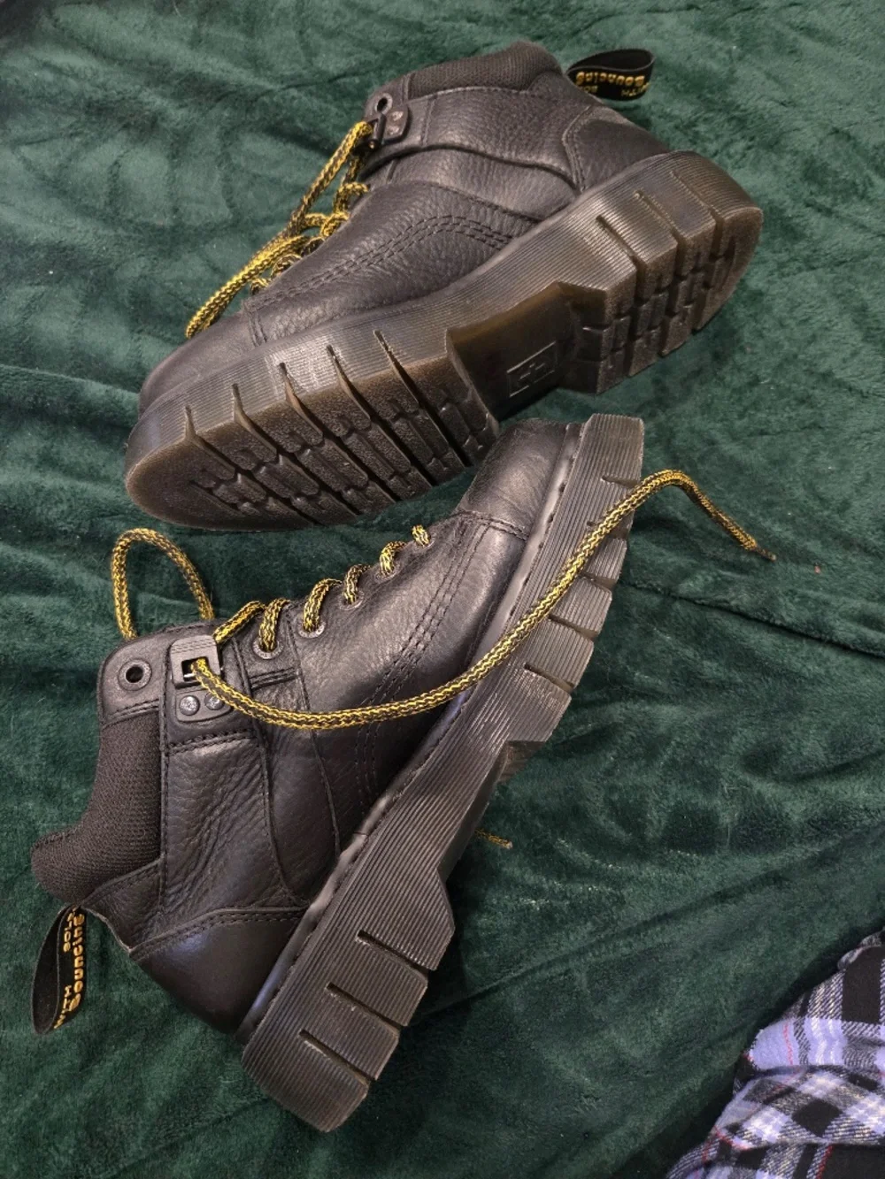 new no box Dr Martens Woodard Leather lace up ankle hiking boots 11